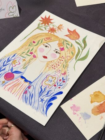 Goddess Art Workshop |  Bloom in spring awakening